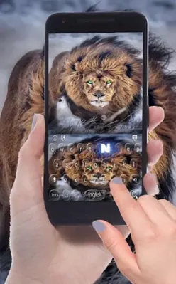 Lightning Lion king Keyboard android App screenshot 2