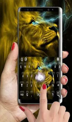 Lightning Lion king Keyboard android App screenshot 3