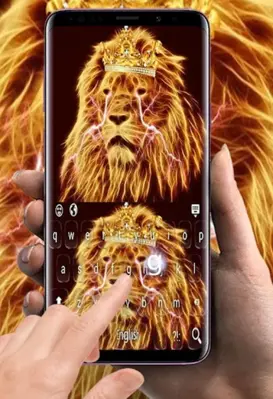 Lightning Lion king Keyboard android App screenshot 5