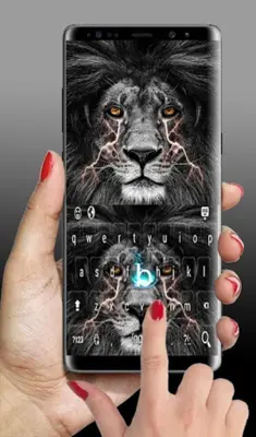 Lightning Lion king Keyboard android App screenshot 6